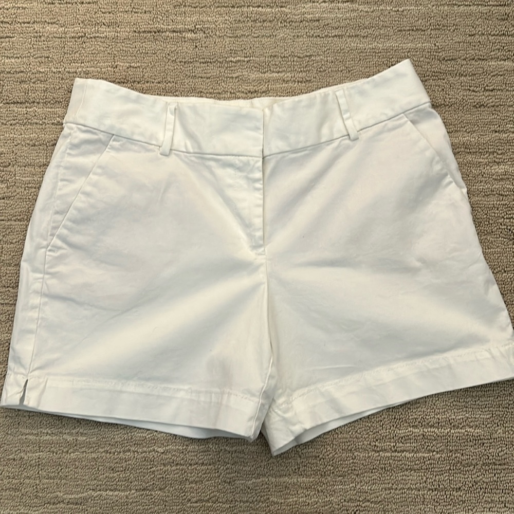 Loft White Shorts - size 8